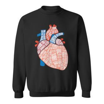 Anatomie Herz Für Kardiologie Doktoren Herz Anatomie Sweatshirt - Seseable De