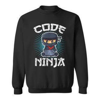 Code Ninja Programmer Coder Computer Programming Coding Sweatshirt - Seseable De