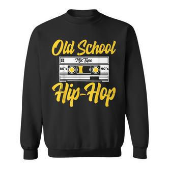 Cool Retro Old School Hip Hop 80S 90S Mixtape Cassette Sweatshirt - Seseable De
