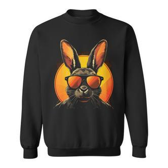 Cooler Haase Bunny Mit Sonnenbrille Ostern Sweatshirt - Seseable De