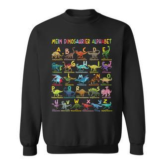 Dinosaur Alphabet Abc Dino Types T-Rex School Boys' Sweatshirt - Seseable De