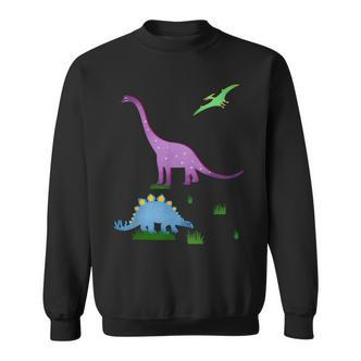 Dinosaur For Children And Adults Brachiosaurus Sweatshirt - Seseable De