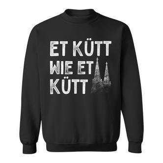 Et Kütt Wie Et Kütt Kölner Basic Law Kölsch Ich Liebe Köln S Sweatshirt - Seseable De
