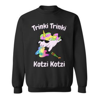 Party Unicorn Saufen Trinki Kotzi Sweatshirt - Seseable De