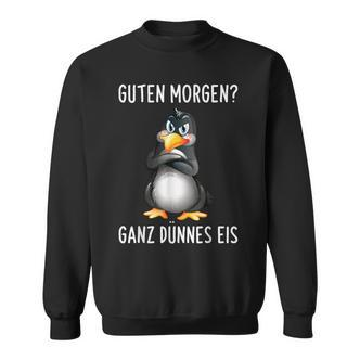 Penguin Guten Morgen Ganz Dünnes Ice Cream S Sweatshirt - Seseable De