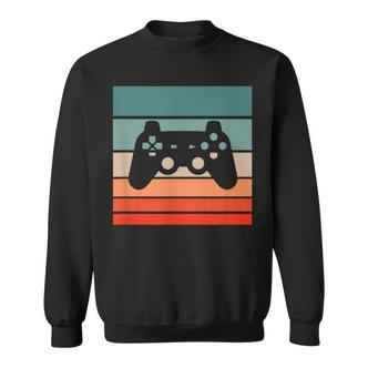 Gaming Controller Retro Style Vintage Sweatshirt - Seseable De