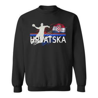 Handball Hrvatska Croatia Sweatshirt - Seseable De