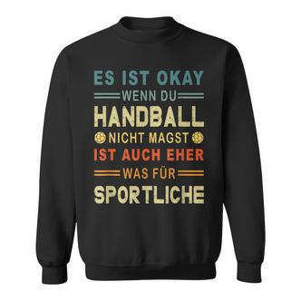 Handball Player Handball Player Resin Handball Sweatshirt - Seseable De