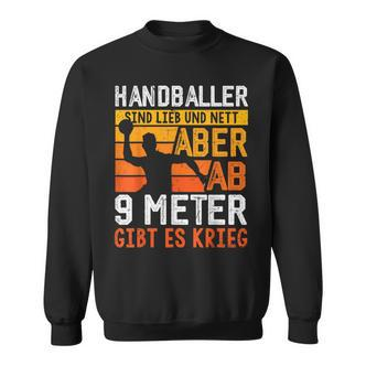 Handballer Sind Liebe Handball Saying Handball Fan Sweatshirt - Seseable De