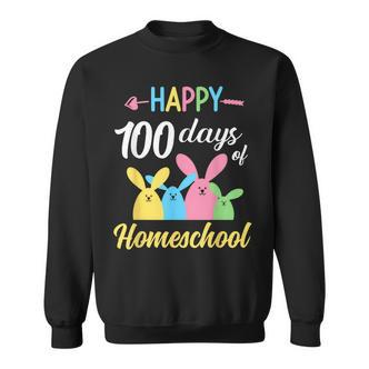 Happy 100 Days Of Homeschool Kid Süße Kinder 100 Tage Sweatshirt - Seseable De