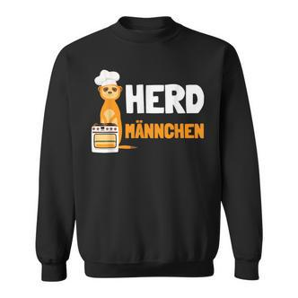 Herdmännchen I Chef Herd Meerkat With Chef's Hat Sweatshirt - Seseable De