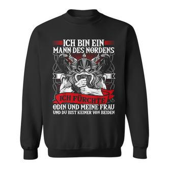 Ich Bin Ein Nordmann Sweatshirt, Valhalla Wikinger Design Schwarz - Seseable De