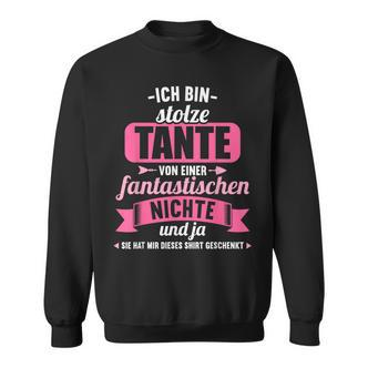 Ich Bin Stolze Tanteon Einer Fantastischen Niece Tanten German Sweatshirt - Seseable De