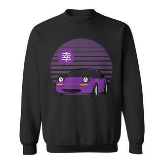 Kawaii Jdm Mx5 Na Purple Sweatshirt - Seseable De