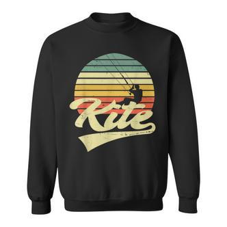 Kite Kiten Kiteboarding Kitesurfing Surf Vintage Retro Sweatshirt - Seseable De