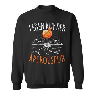 Leben Auf Der Aperolspur Official Spritz Club Aperollin' Sweatshirt - Seseable De
