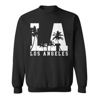 Los Angeles La California Usa America Souvenir Sweatshirt - Seseable De