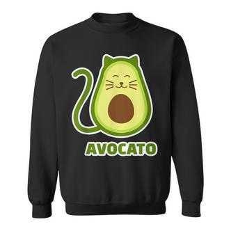 Lustiges Avocato-Katzen Sweatshirt, Geschenkidee für Katzenliebhaber - Seseable De