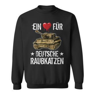 Panzer Kampfanzer Tiger Tank World War Black S Sweatshirt - Seseable De