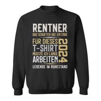 Rentner 2024 Retirement Pension Sweatshirt - Seseable De