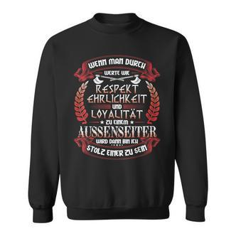 Respekt Ehrlichkeit Loyalität Nordic Mythology Viking Black Sweatshirt - Seseable De