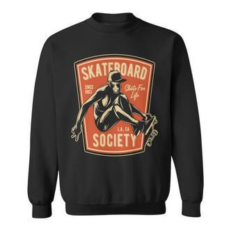 Rochen Sie Für Das Leben 1983 Für Mann Boys' Skateboard Long-Sleeved Sweatshirt - Seseable De
