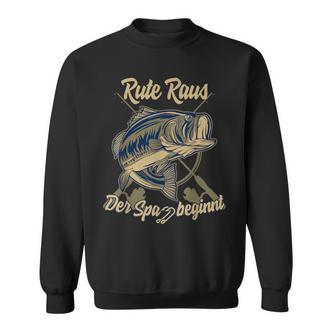 Rute Raus Der Spass Begins Angler Sweatshirt - Seseable De