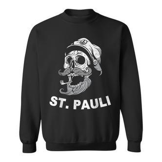 Saint Pauli Sailor Sailor Skull Hamburg Sweatshirt - Seseable De