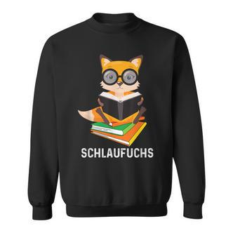 Tabuchs Klugscheisser Besserwisser Fox Slogan Sweatshirt - Seseable De