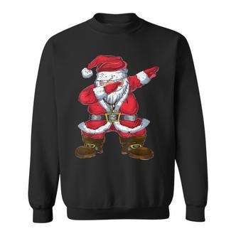 Tanzender Santa Claus Dabbing Weihnachtsmann Weihnachten Sweatshirt - Seseable De