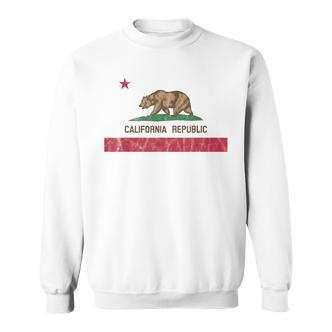 California Republic Flag California Souvenir Sweatshirt - Seseable De