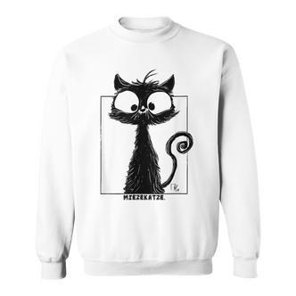 Cute Kitten Miezekatze Ein Miau Für Katzenliebe Gray S Sweatshirt - Seseable De