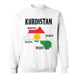 Kurden Kurdistan Newroz Kurdi Flag Her Biji Kurdistan Sweatshirt - Seseable De