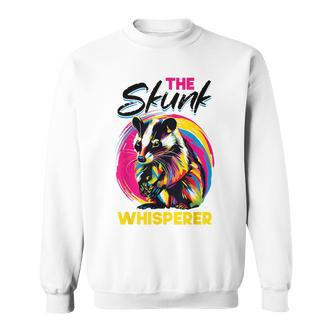 Lustiges Stinktier The Skunk Whisperer Sweatshirt - Seseable De