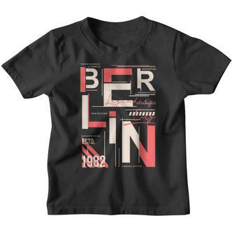 Berlin Legendary City 1982 S Kinder Tshirt - Seseable De