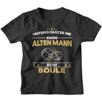 Boule Boccia Boßeln Pétanque Boules Sport Old Man Slogan Kinder Tshirt - Seseable De