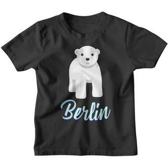 Cute Polar Bear Baby In Berlin Kinder Tshirt - Seseable De