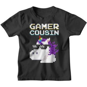 Gamer Cousin Einhorn Pixel Geschenk Multiplayer Nerd Geek Kinder Tshirt - Seseable De