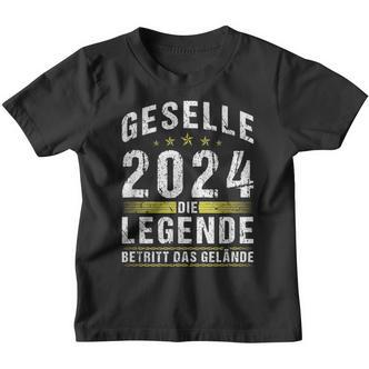 Geselle 2024 Gesellenprüfung Bestandene Ausbildung Kinder Tshirt - Seseable De