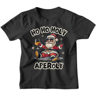 Ho Ho Holy Aperoly Christmas Spritz Aperoli Kinder Tshirt - Seseable De