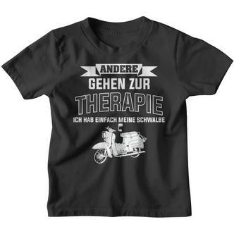Ich Brauch Keine Therapie Schwalbenfahrer Schwalbe S51 Kinder Tshirt - Seseable De