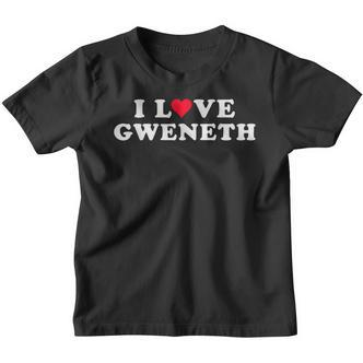 Ich Liebe Gweneth Passende Freundin Und Freund Gweneth Name Kinder Tshirt - Seseable De