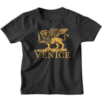 Italia Venezia Flag Venice Souvenir Italy Venice Kinder Tshirt - Seseable De