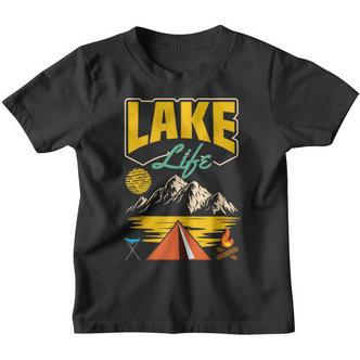 Lake Life Camping Wandern Angeln Bootfahren Segeln Lustig Outdoor Kinder Tshirt - Seseable De