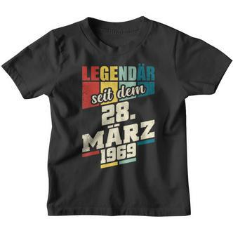 Legendär Seit 28 März 1969 Geburtstag Am 2831969 Kinder Tshirt - Seseable De