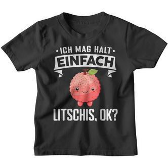 Litschi Ich Mag Halt Einfach Litschis Kinder Tshirt - Seseable De