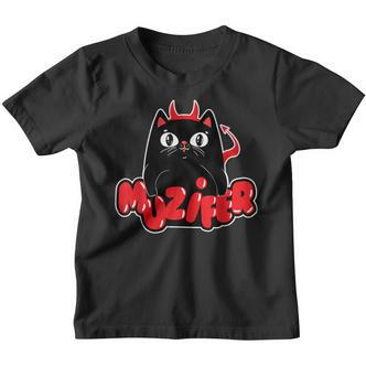 Muzifer I Cat Kitten Lucifer Devil Luzifer S Kinder Tshirt - Seseable De