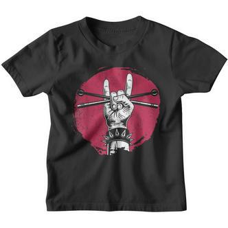 Punk Band Drum Kit Kinder Tshirt - Seseable De