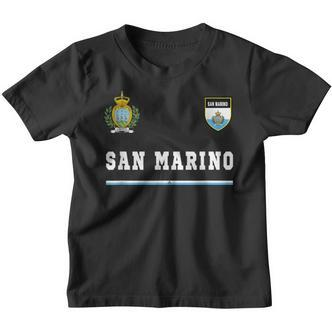 San Marino Sport Football Jersey Flag Kinder Tshirt - Seseable De