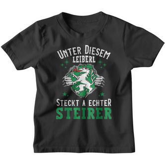 Steiermark Steirisch Crest Leiberl For Real Steirer Kinder Tshirt - Seseable De